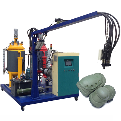 การทำความสะอาดตัวกรองเข่า Pad Isocyanate Pu Casting Machine
