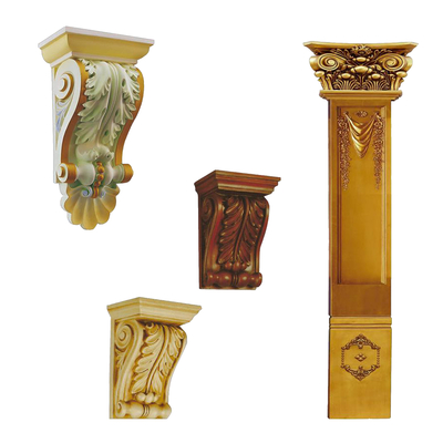PU Decoration Cornice ผลิตภัณฑ์โพลียูรีเทน 2.4 ม