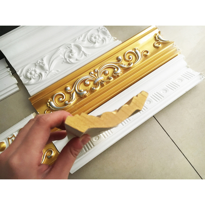 PU Decoration Cornice ผลิตภัณฑ์โพลียูรีเทน 2.4 ม