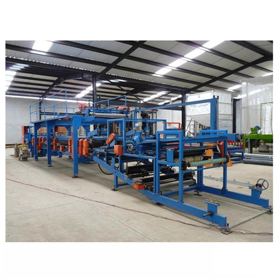 สายการผลิตแผงแซนวิช PU 120kW ไม่ต่อเนื่อง