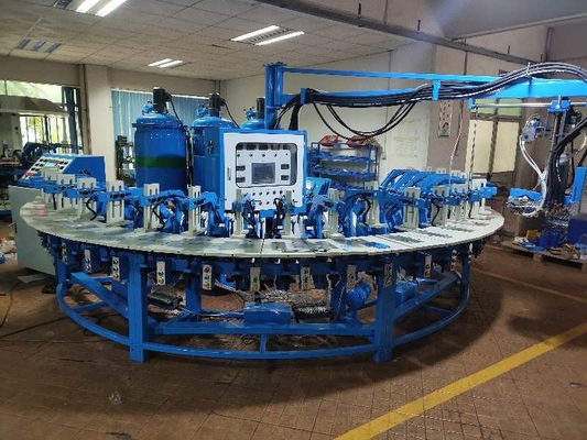 เครื่องทำพื้นรองเท้า Polyurethane PU เครื่องฉีดขึ้นรูปรองเท้า